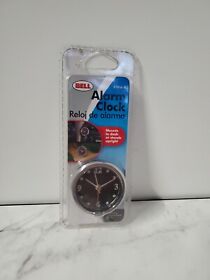 370168 1 Black Silver Analog Alarm Clock Round Display Car Rv Truck Interior Dash Mount 370168 1 Black Silver Analog Alarm Clock Round Display Car Rv Truck Interior Dash Mount