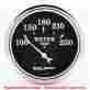 100-250deg 1737 Auto Meter Old Tyme Black Series Chrome 2-1 16 52.4mm Range 100-250deg 1737 Auto Meter Old Tyme Black Series Chrome 2-1 16 52.4mm Range