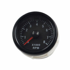 Krt-yb-ket105-rpm 2 Inch 52mm Electrical Tachometer Gauge For 0-8 X1000 Rpm Led Display Krt-yb-ket105-rpm 2 Inch 52mm Electrical Tachometer Gauge For 0-8 X1000 Rpm Led Display