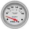 200757-33 Auto Meter Ultra Lite Marine Voltmeter Diameter Range 460741423528