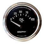 201014 Auto Meter Cobra Oil Pressure Gauge 046074147395