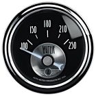 2038 Autometer Prestige Series Black Diamond Mechanical Water Temperature Gauge 046074020384