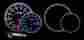 216smwbafr-wo-sf Prosport Gauges 52mm Premium Blue White Wideband Air Fuel Ratio Kit