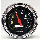 2401 Mechanical Traditional Vacuum Meter Chrome Gauge Boost Prices Auto