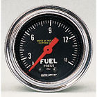 2411 Autometer Traditional Chrome Fuel Pressure Gauge Mechanical 046074024115