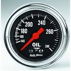 2441 Auto Meter Traditional Chrome Mechanical Oil Temperature Gauge 046074024412 2441 Auto Meter Traditional Chrome Mechanical Oil Temperature Gauge 046074024412