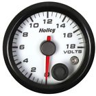 26-603w Holley Voltage Gauge Diameter Volts Deg 090127029763