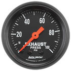2619 Autometer Auto Meter Exhaust Pressure Psi Mechanical 046074026195