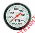 301-1407 5705 Auto Meter Phantom Mechanical Boost Gauge 0 To 60 Psi Napa