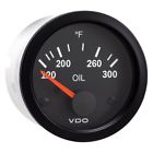310-106 Vdo Vision Black Oil Temperature Gauge