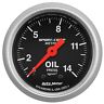 3322-j Autometer Auto Meter Mechanical Metric Oil Pressure Gauge 046074116049