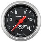 3350 Auto Meter Sport-comp Electric Boost Vacuum Gauge 046074033506