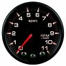 33652 Proparts Tachometer Rpm Black Face Plate Bezel Smoke