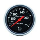 3443 Auto Meter Mechanical Oil Temperature Gauge In 046074034435