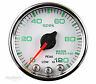 345118 Proparts Water Pressure Gauge Psi White Face Plate Chrome Be