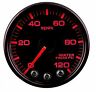 34552 Proparts Water Pressure Gauge Psi Black Face Plate Beze