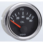 350-194 Vdo Vision Oil Pressure Gauge Psi Use With 754059035666
