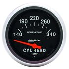 3536 Auto Meter Cylinder Head Temperature Gauge 046074035364
