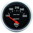 3543 Auto Meter Oil Temperature Gauge Inch 046074035432