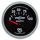3627 Autometer Ii Oil Pressure Gauge Electrical 046074036279 3627 Autometer Ii Oil Pressure Gauge Electrical 046074036279