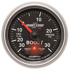 3677 Autometer Sport-comp Pc Boost Vacuum Gauge 046074036774