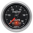 3683 Auto Meter Ii Voltmeter Electrical Full Sweep 046074036835