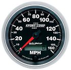3688 Auto Meter Ii Speedometer Electrical Mph 046074036880