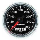 3855 Autometer Gs Electric Water Temperature Gauge 046074038556
