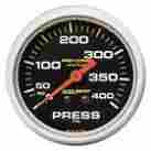 400psi 5424 Auto Meter Gauge Pressure 2 5 8 Liquid Filled Mech Pro-comp 046074054242