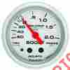 4303-m Auto Meter Ultra-lite Mechanical Boost Vacuum Gauge 046074134043