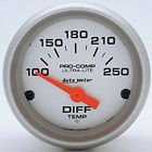 4349 Auto Meter Differential Temp Gauge Electrical 046074043499
