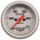 4394 Auto Meter Ultra-lite Electric Boost Controller Gauge 046074043949