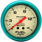 4511 Auto Meter Fuel Pressure Gauge Mechanical 046074045110