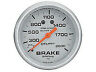 4626 Auto Meter Silver Brake Pressure Gauge 046074046261