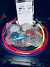 R134 49134a Robinair Aluminum Manifold Kit Hose Set And Service Couplers