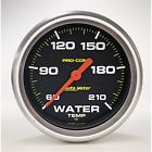 5469 Auto Meter Pro-comp Electric Water Temperature Gauge 2 5 8 60 210 Deg F 046074054693