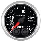 5677 Auto Meter Elite Series Boost Vacuum Gauge 046074056772