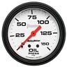5823 Autometer Auto Meter Phantom Mechanical Oil Pressure Gauge 046074058233