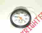 5884 Auto Meter Autometer Phantom Mechanical Vacuum Gauge 2 5 8 White Face P N Exc