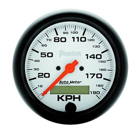 5887-m 5887 M Autometer Phantom In Dash Electric Speedometer