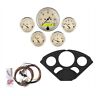 7055-ab Auto Meter Dash Kit Chevy Car Antique Beige 046074170362