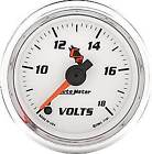 7191 Auto Meter Voltmeter Electrical Full Sweep 046074071911 7191 Auto Meter Voltmeter Electrical Full Sweep 046074071911