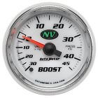 7308 Auto Meter Nv Mechanical Boost Vacuum Gauge 046074073083