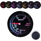 731413418563 Unbranded Turbo Boost Vacuum Meter Pressure Smoke Color