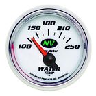 7337 Auto Meter Nv Electric Water Temperature Gauge 046074073373