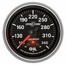 7656 Auto Meter Ii Oil Temperature Gauge 046074076565