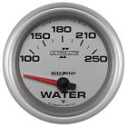 7737 Autometer Ultra-lite Ii Electric Water Temperature Gauge 046074077371