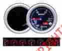 7clr-t-02 Agg 2 52mm Turbo Boost 7 Color Led Gauge Pod Meter Universal Smoke Black Tinted