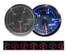 7clr-t-02-clr-dis Agg 2 52mm 0-20 Psi Turbo Diesel Boost 7 Color Led Gauge Pod Meter Clear Face