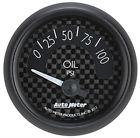 8027 Auto Meter Gt Series Oil Pressure Gauge Electrical 046074080272